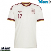 Spain Nico Williams #17 Replica Away Shirt World Cup 2026 Short Sleeve